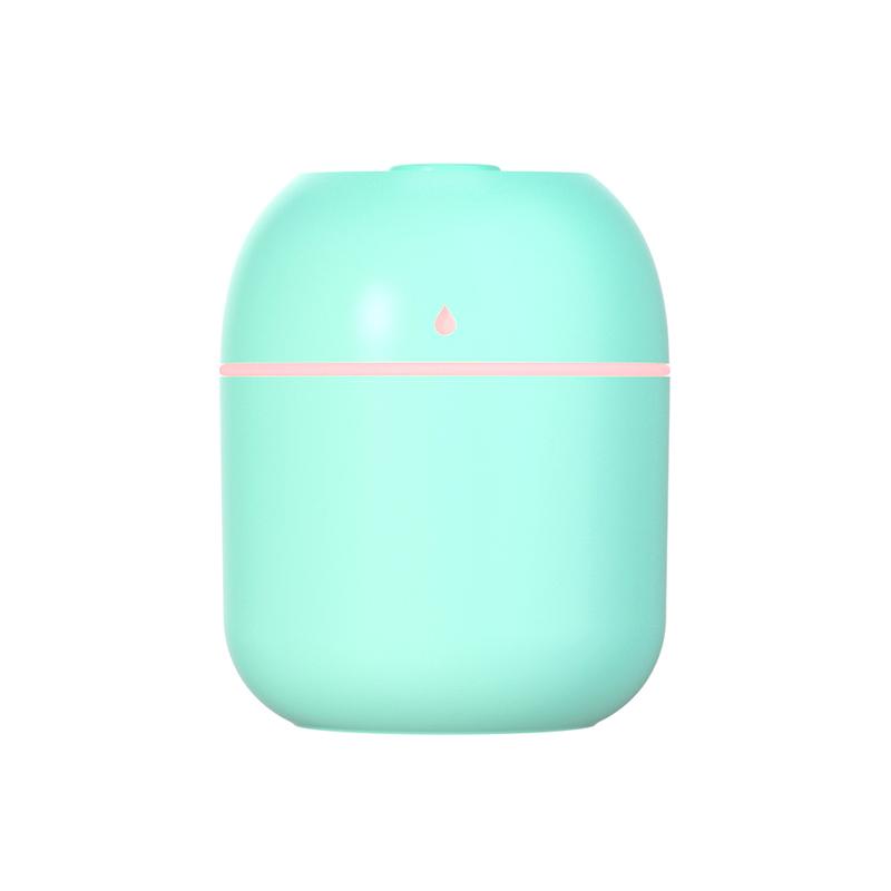 Mini Ultrasonic Air Humidifier 200Ml Usb Charge Diffuser Car Purifier Aromatherapy Anion Mist Maker Dense Fog Freshener Vehicle
