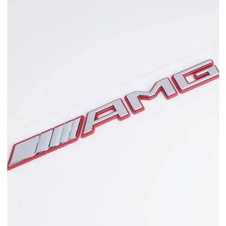 C200 E300 2026 Horká nová barva 3D ABS Zadní znak kufru auta Samolepka s písmeny AMG Pro Mercedes Benz AMG A B C E G CLA C63S E53 GT SLK