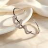 Elegance Diamond Snake Bracelet: Adjustable, Openable, High-End Commuting Accessory for Women