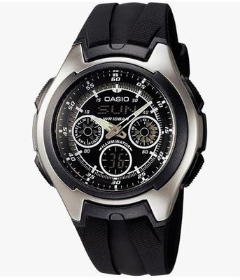 Standard Analog-Digital Watch, Black, Men's, No. 1245-07-1