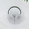 Factory Custom  Fluffy  Real Rex Rabbit Fur Ear Muffle Women's Winter Outdoor Warm Earmuffs Fashion Soft Earflap Ear Cover