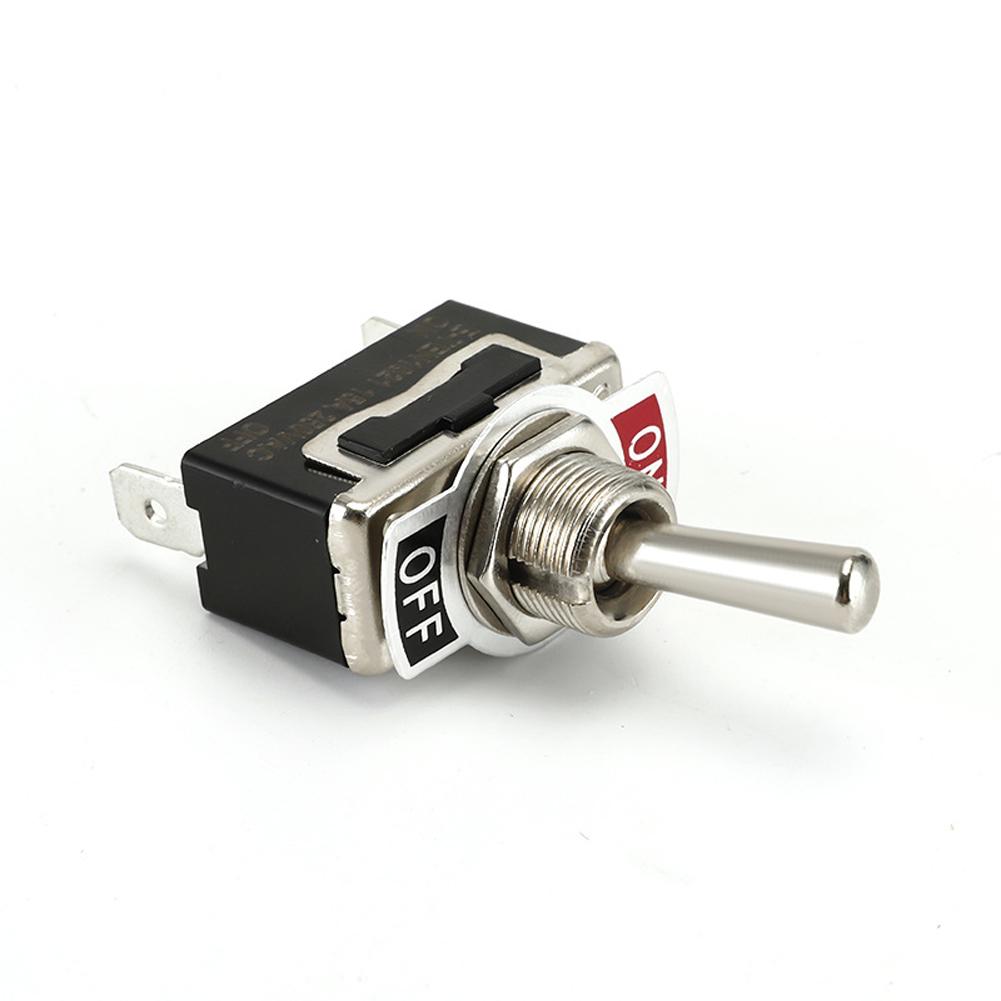 Heavy Duty 250V 2Pin SPST ON/OFF Car Boat Rocker Toggle SwitchRocker Switches with Waterproof Boot Spst