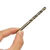 10Pcs High Speed Steel Cobalt Twist Drill HSS-Co M35 Spiral Drill Bit Round Shank 1/1.5/2/2.5/3/3.2/3.5mm Twist Drill Bits