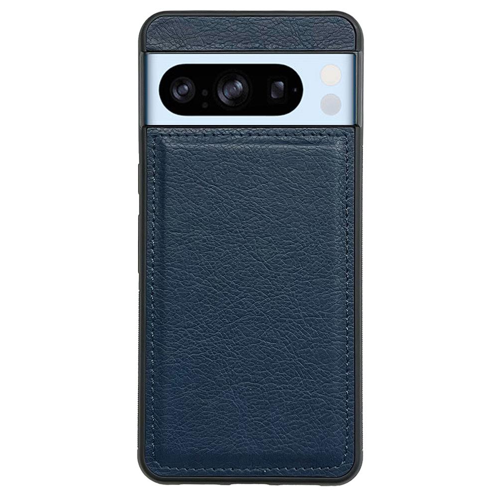 For Google Pixel 9 Pro XL Case Calf Texture Leather Coated TPU Protective Phone Cover