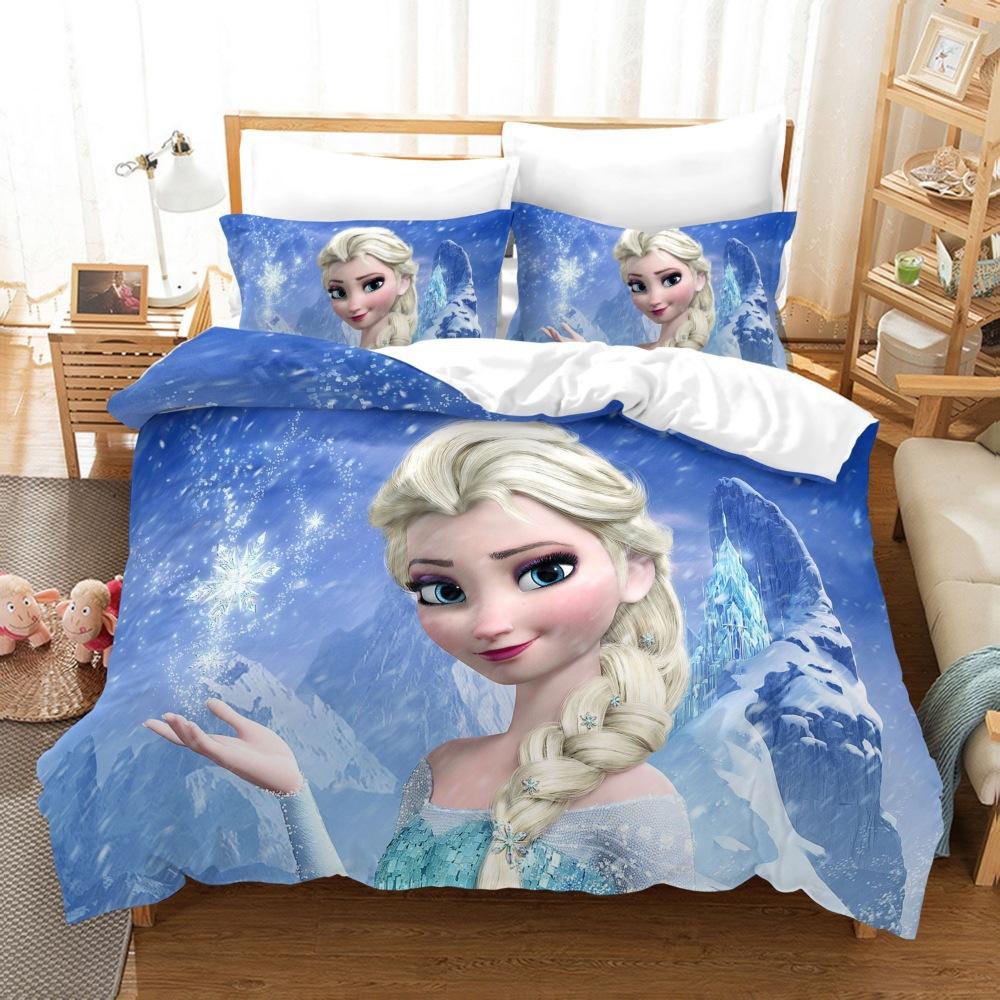 East 3D Digital Printing Quilt Set Three-Piece Set