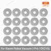 For Xiaomi Robot Vacuum 5 Pro / OV21GL  Accessories Roller Main Brush Cover Side Brush Hepa Filter Mop Cloth Dust Bag Mop Holder Plate