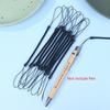10Pcs Tablet Stylus Ropes -Lost Stylus Lanyards Stretch Cord Convenient Touch Pen Ropes Pen Hanging Rope Lanyard Spring Ropes