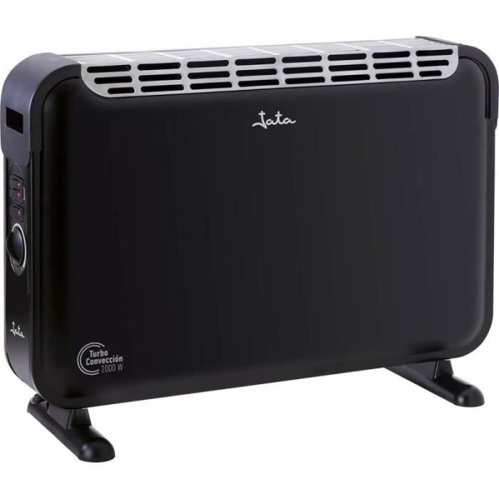 Chauffage à Convection - JATA - C214T - 2000W - Electrique - Noir