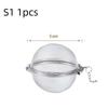 1/3/5Pcs Tea Infuser Stainlesss Steel Mesh Tea Ball Tea Strainers Tea Infuser Strainer Filters For Loose Tea Herbal Spices