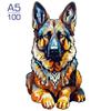 Lion Wooden Puzzle For Adults Animal Wooden Puzzles 3d Wooden Toys For Kids Jigsaw Concentration Education Toy Gifts