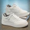 Frühlings Herrenschuhe neue atmungsaktive kleine weiße Schuhe Herren koreanische Version trendige vielseitige Plateau-Sportschuhe lässige Board-Schuhe trendige Schuhe