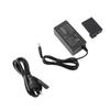 AC Adapter Power Supply and LPE8 Dummy Battery DC Coupler Kit for Canon 550D Camera