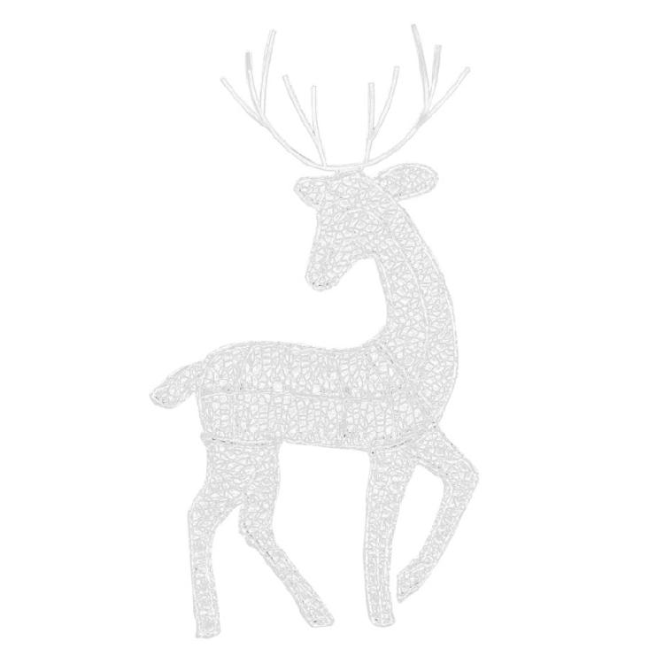 Verbessertes Outdoor Rentier Weihnachtslicht Figur Garten Dekorationen für den Hof