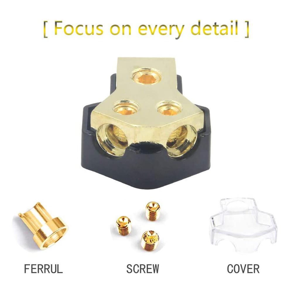 Автомобильная аудиосистема Аудиоразветвитель Автомобильный аудиораспределитель питания Автомобильный аудиоразветвитель 0 2 4м Вход Коррозионностойкий пластик China Mainland