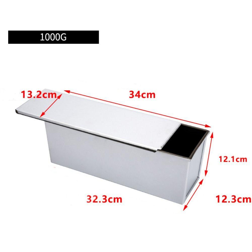 250g/450g/750g/900g/1000g Forma na bochník z hliníkové slitiny s nepřilnavým povrchem, pečicí nástroj, forma na dort