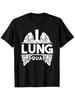 Pc Lung Force Vs Pulmonologist Inspired UnisexS TShirt with Vibrant Rose Print Casual Comfort Suitable for All Seasons