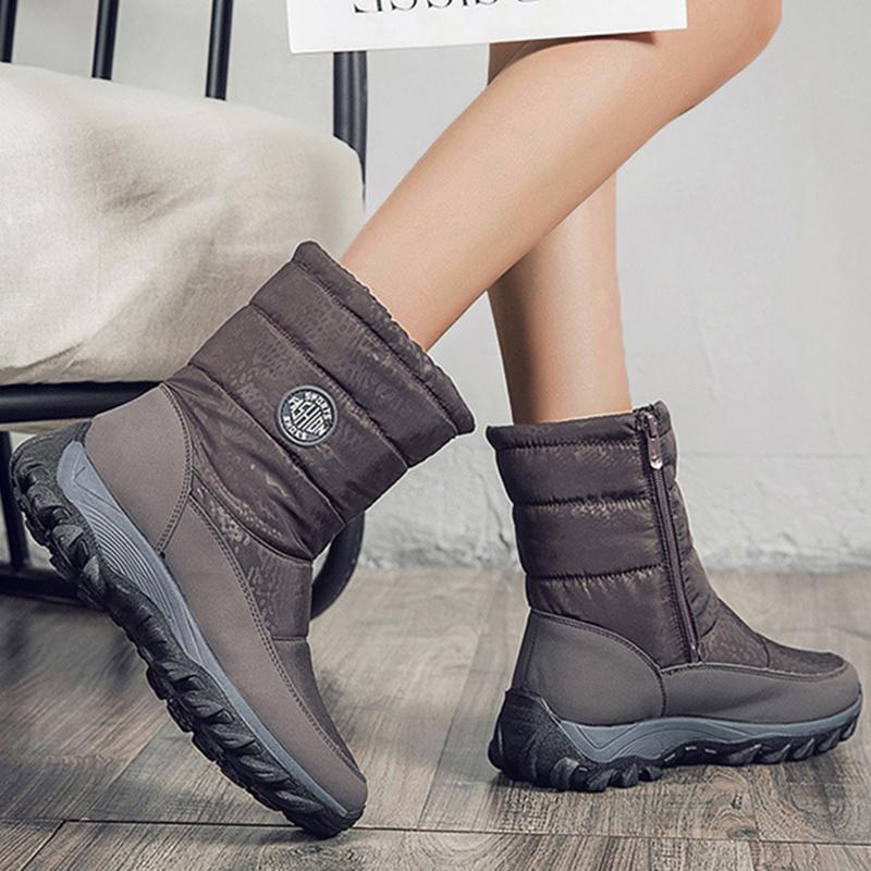 fashion Snow Women Boots New Shoes For Women Platform Shoes Woman Fur Keep Warm Boots Ladies Soft Plush Winter Shoes Women Botas Mujer