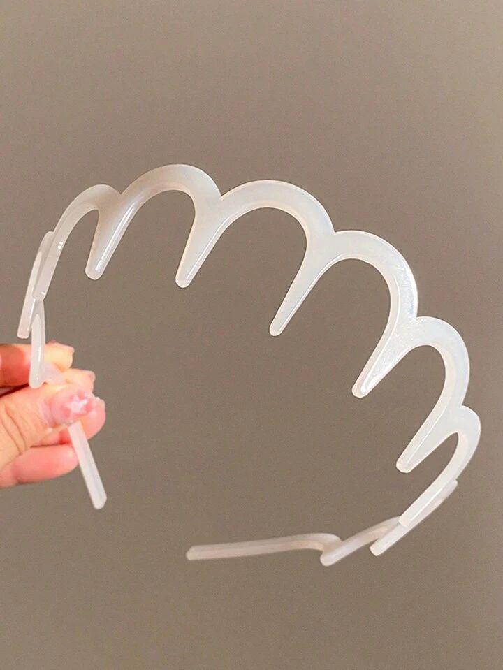 2024 High Elasticity Wave Headband for Women - Stylish Bangs & Summer Face Washing Hair Accessory