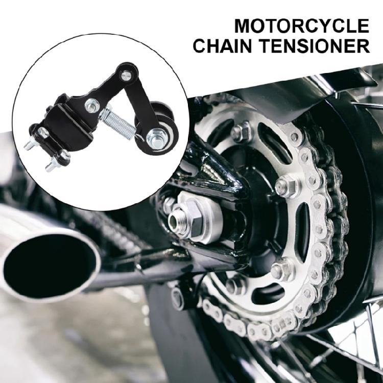 Precise Heavy Duty Aluminum Alloy Chain Tensioner Adjuster for Offroads Bike ATVs Ensures Optimally Riding Performances