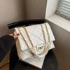 Large-capacity bag women's summer new diamond chain bag high-grade texture shoulder underarm messenger bag