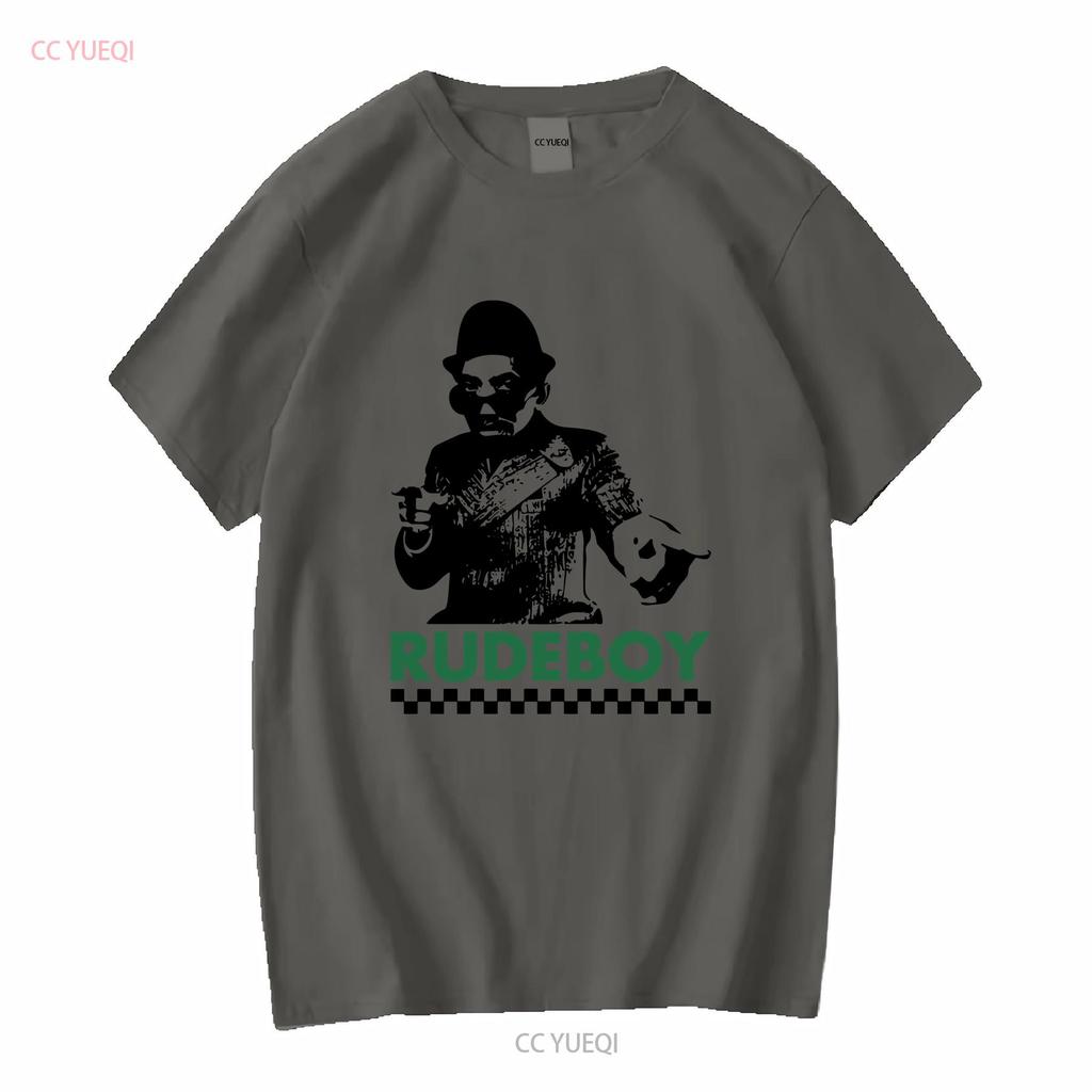 Rudeboy Laurel Aitken Reggae T Shirt Ska Music Skinhead Lee Scratch Perry Long or Short Sleeves Vintage Washed Unisex Slightly