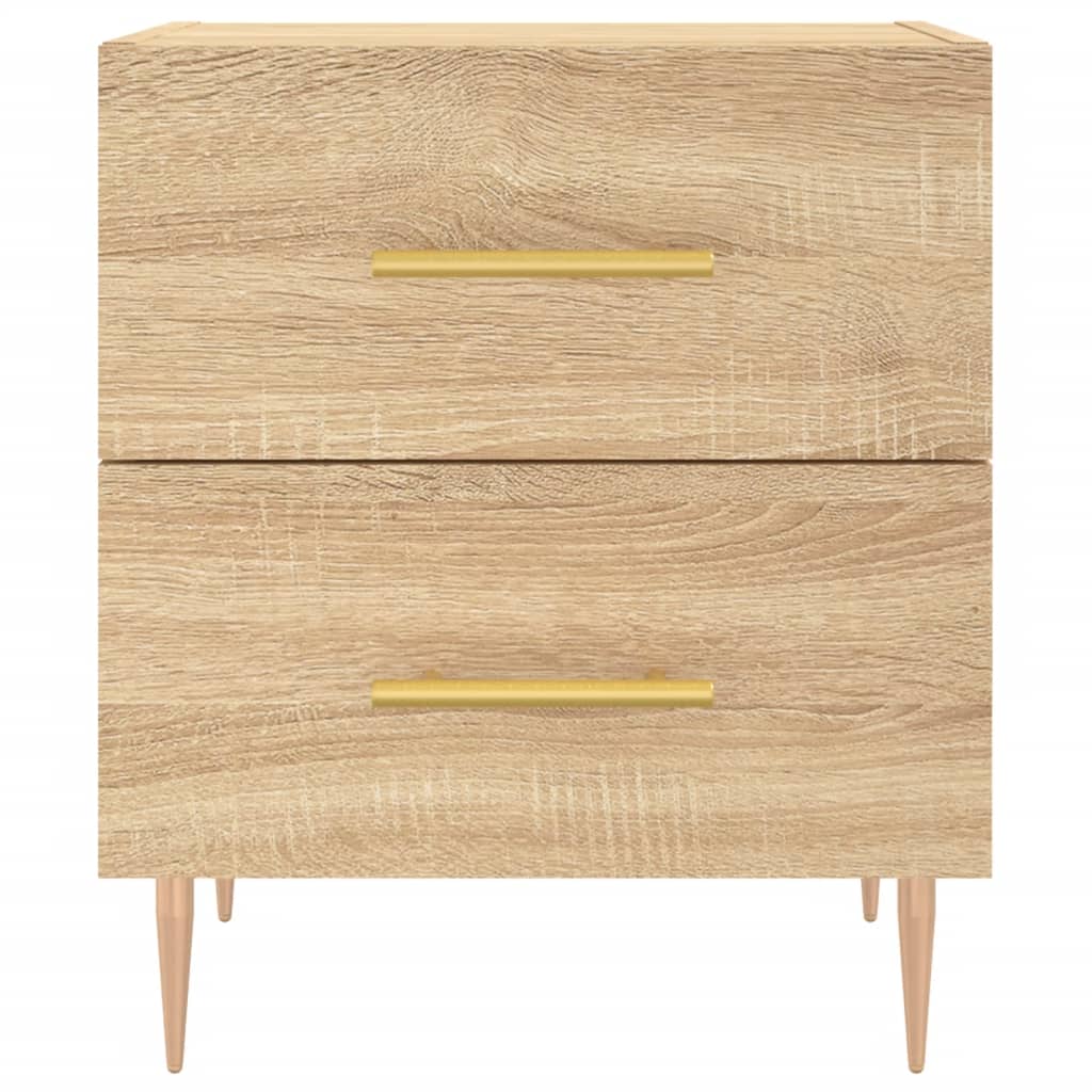 Nightstand Sonoma Oak 40 x 35 x 47.5 cm Engineered Wood