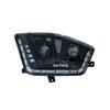 OMAN EST High Brightness LED Assembly for H4H5 Model Year Dump Truck: Four Low, Six High