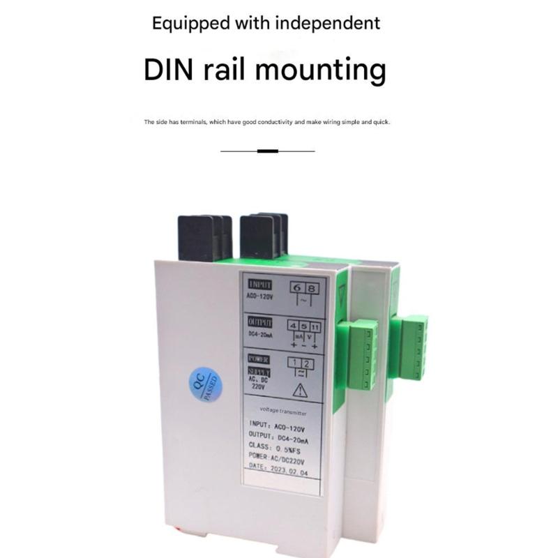 Reliable Voltage Transmitter with Not Interferences Easy Installation for Stable Signal Conversion in Harsh Environment