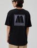 MAKEITTO [Square Logo] Crew Neck Tee_Black