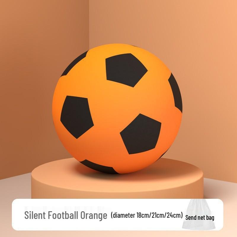 Silent Indoor Parent-Child Elastic Sponge Basketball for Kids