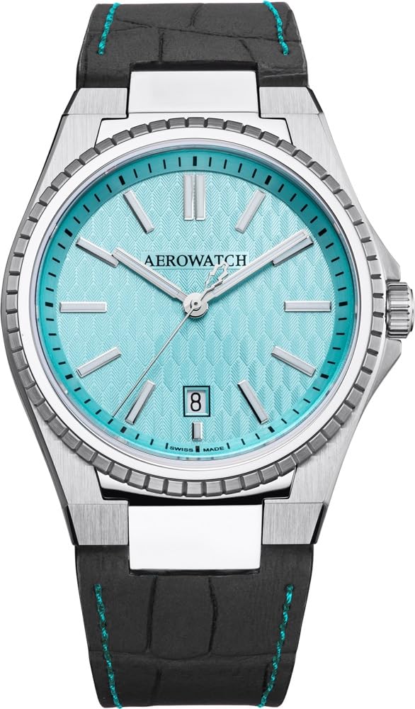 

3 Hand Date Swiss Made A42999 AA05 Blue [Aero Watch] Men s