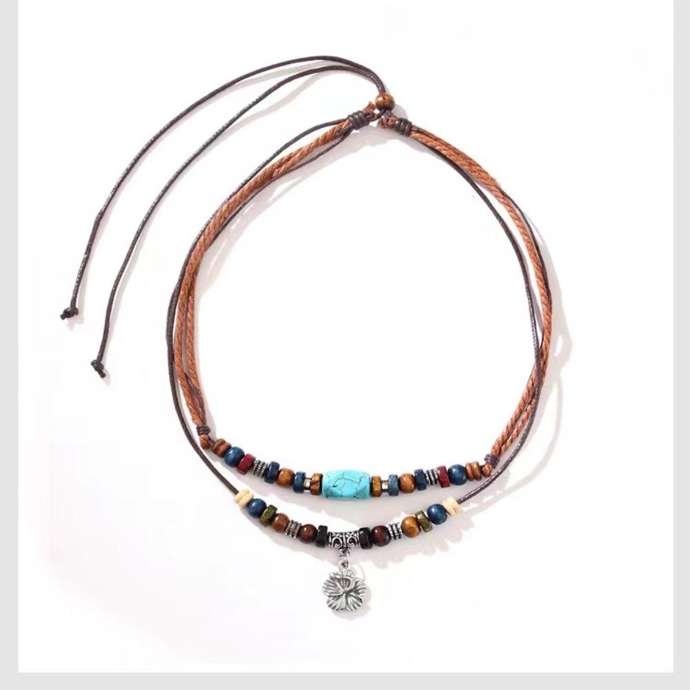 Colorfast Clavicular Chain Attractive Couple Necklace Hot Sale Anchor Necklace  Daily Life