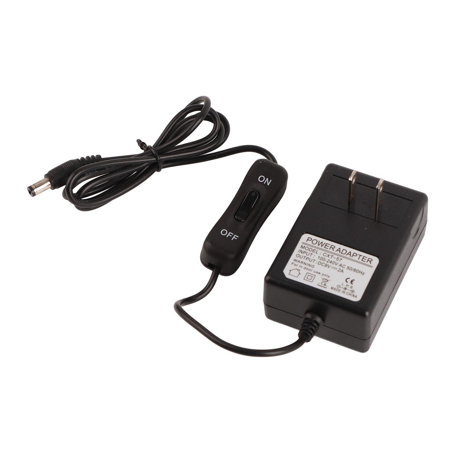 

Блок питания 9 В 2 А для 15 см иглы для пенопласта, защитная функция, пластиковый адаптер питания постоянного тока US Plug