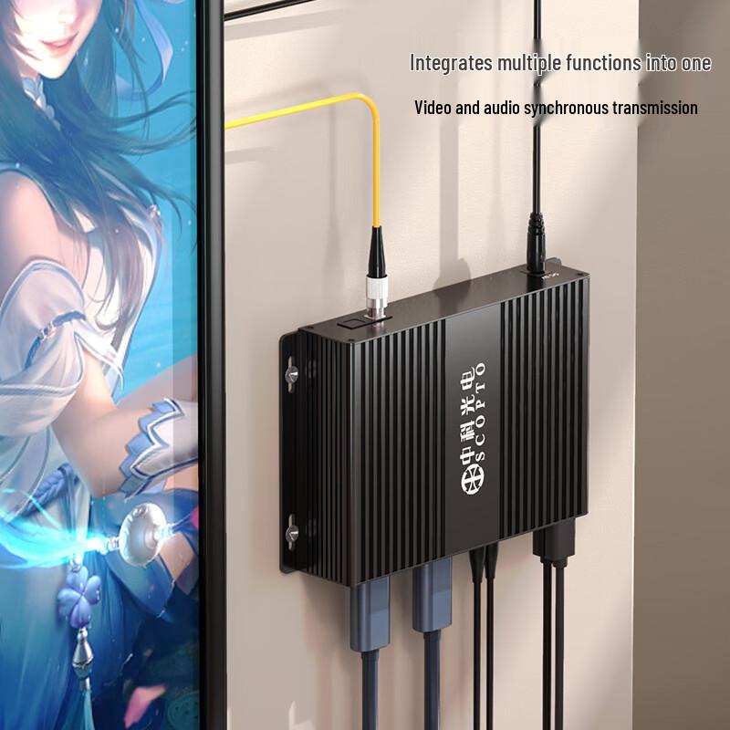 Zhongke Optoelectronics Uncompressed HD HDMI Fiber Optic Extender