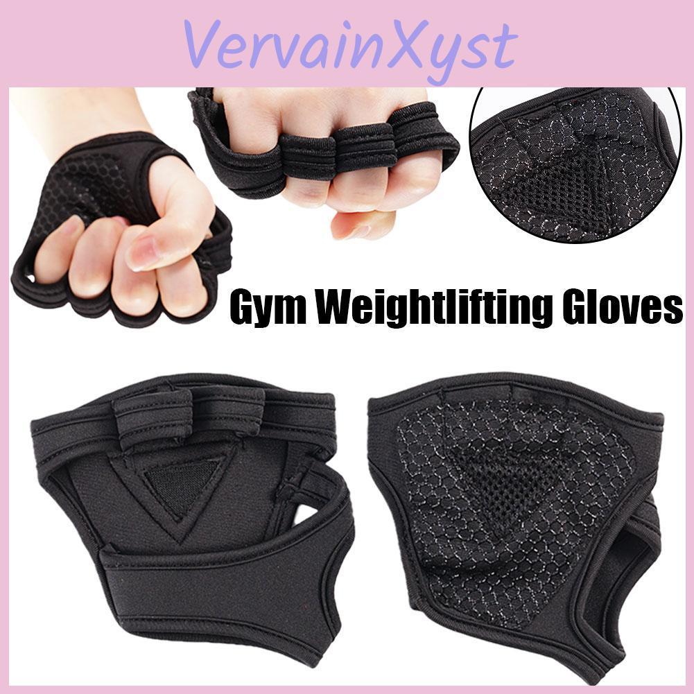Gloves Training Pairs 1 Weightlifting For Men Women Fitness Sports Body Building Gymnastics Gym Hand Wrist Palm Protector G J7a8