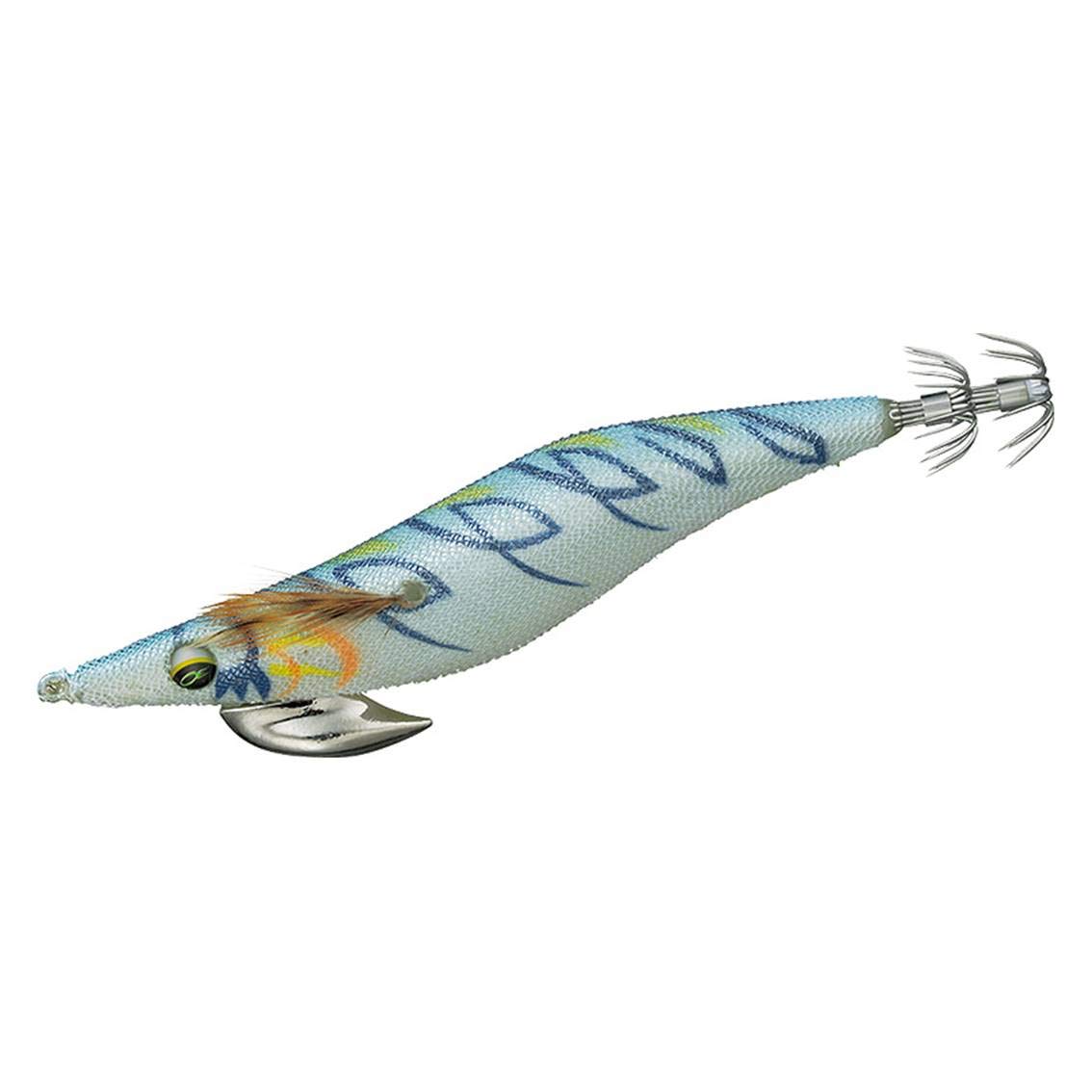 

Daiwa Emeraldas Dart II Squid Blue 2.5 Lure, Glow-in-the-Dark