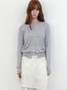 ATELIER NAIN Halter Vest Layerd Boat Neck Knit (T-7189)