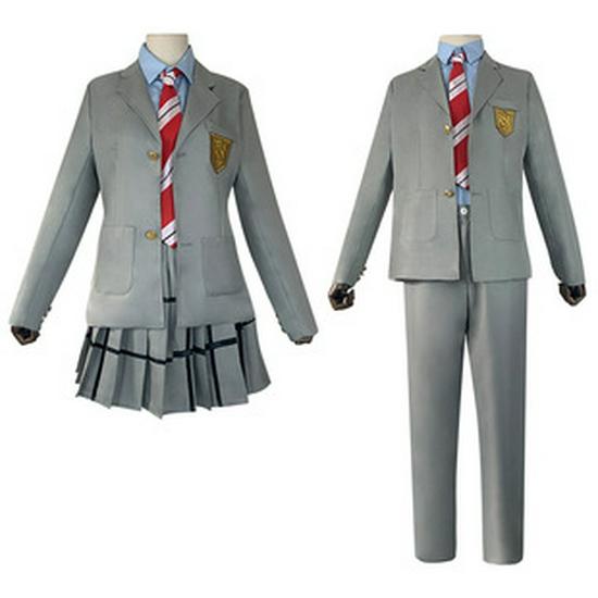 Danganronpa V3 Akamatsu Kaede Cosplay Schuluniform