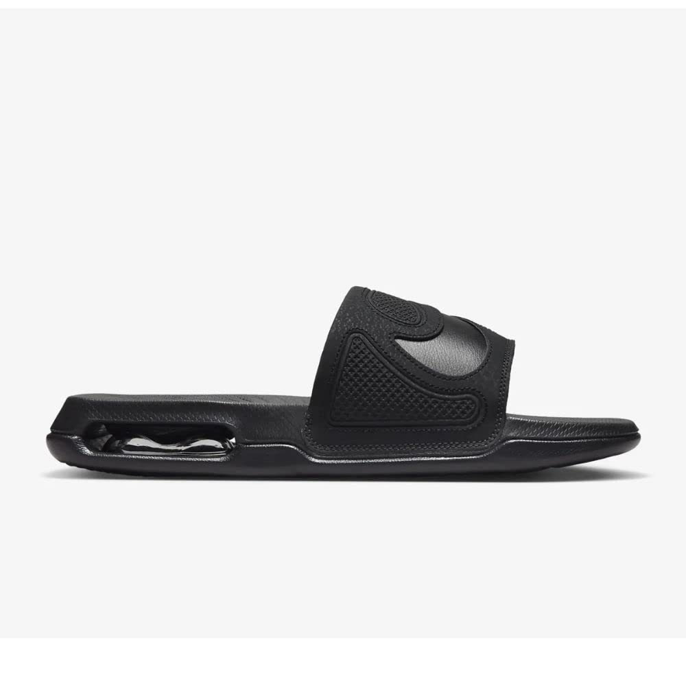 Nike Air Max Cirro Sport Slide Shower Size UK EU for Strength and Men's Sandals, Black/Black/Black, DC1460-007, 27.0cm (US 9, 8.5, 43), Sports, Gym,