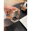 Compatible Strap for Huawei GT654, Fit4, Xiaomi 9Pro & Apple 11 - Hollow Inlaid Diamond Design
