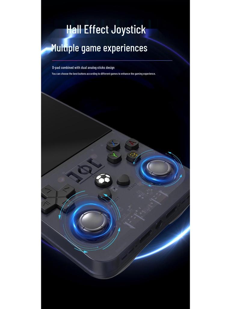 R36MAX: Open Source Retro 3D Handheld Game Console with Dual System