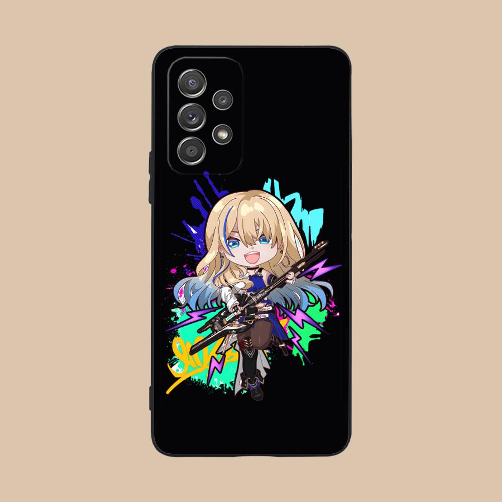 HSR Serval Matte TPU Mobile Phone Case for Samsung Galaxy A56 55 54 53 52 51 36 35 34 23 16 15 5G Colorful Cover