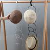 Storage Door Hanger Storage Rack for Closet Bedroom Storage Hat Rack Hook Scarf Bag Baseball Cap Rack Organizer