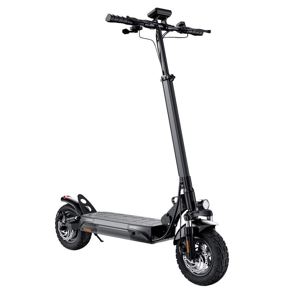 iScooter W9 Off-Road Electric Scooter 1000W, 48V14Ah, Top Speed 45km/h, 10" Tires, 4 Gear, Foldable Design, Full Suspenison Road E-Scooter