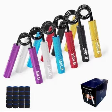 For Bestseller Aluminum Alloy Metal A-Shape Arm Exerciser Multiple Resistance Levels Professional Grade Hand Grip Grip