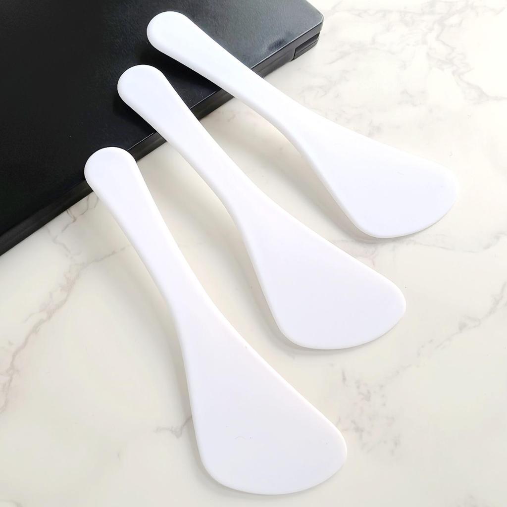 Fan-Shaped Mask and Cream Mixing Stick Set - 10cm