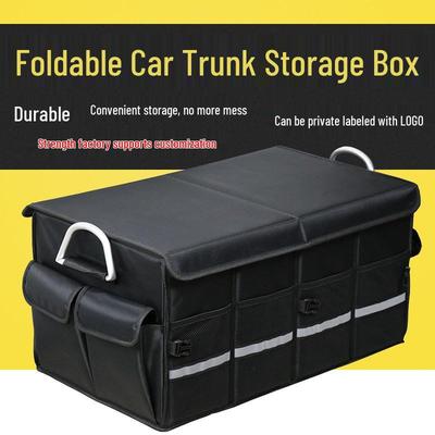 Large Capacity Folding Car Trunk Organizer & Storage Box