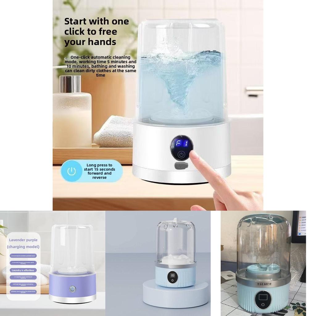 Mini Tragbare Waschmaschine mit UV-Sterilisation für Babykleidung und Unterwäsche
