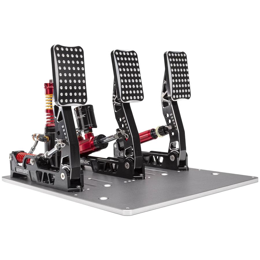 Hydraulický kit Simagic crimson edition se třemi pedály, 100 kg load cell