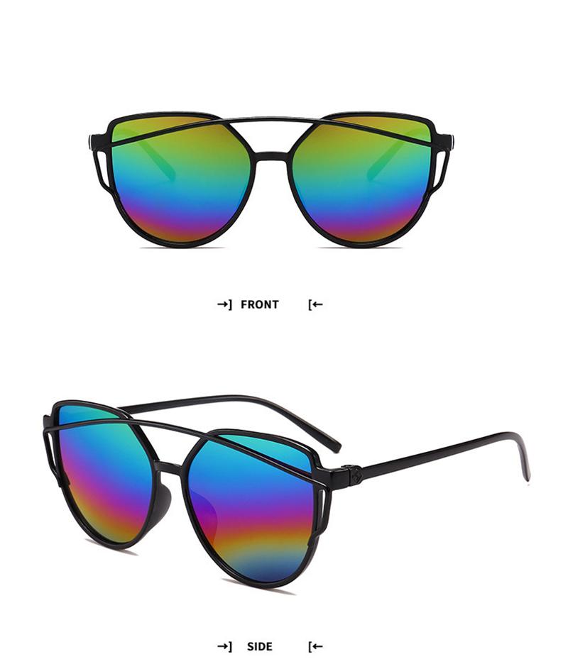 1PCs Retro Cat eye Sunglasses Women Vintage Retro Glasses  Trendy Colorful Sunglasses Classic Cateye Female Eyewear UV400